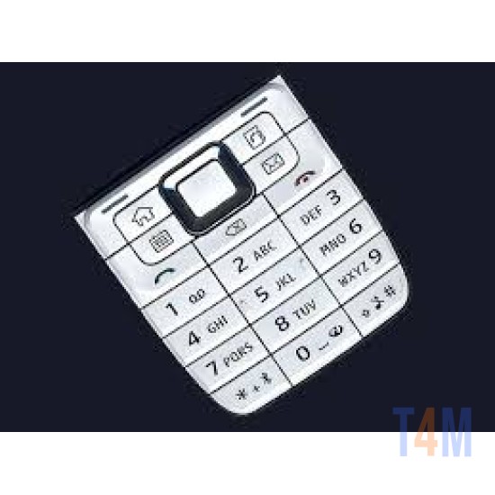 TECLADO NOKIA E51 BRANCO